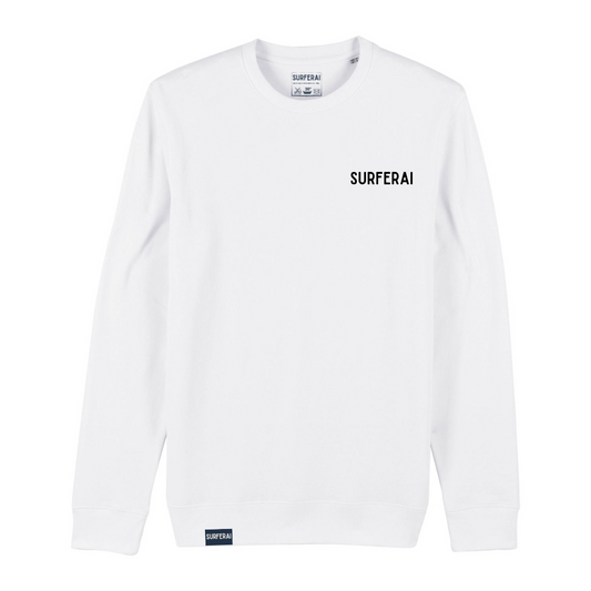 Sweatshirt - Skatemöwe/ Weiß Unisex