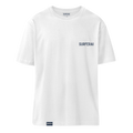 T-Shirt - SurferAI Logo/ Weiß Oversized Unisex