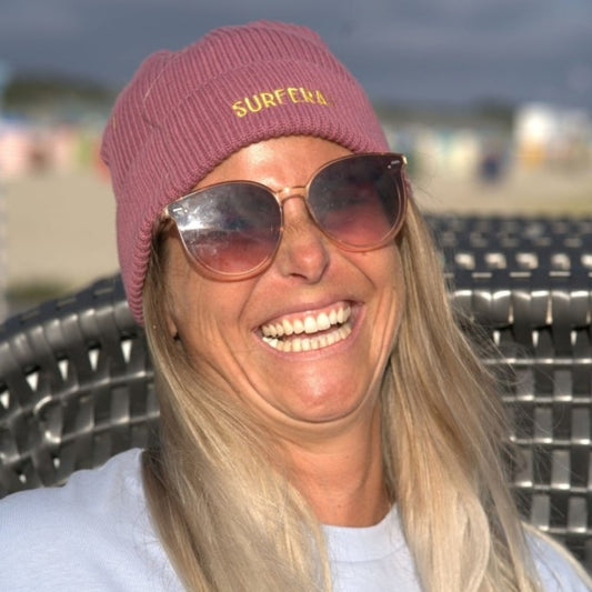Fisherman Beanie Knutt - Rose / Gold