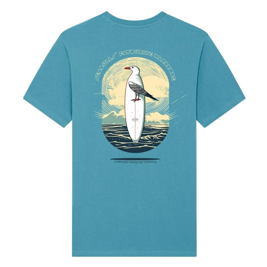 T-Shirt Sanderling - Möwenboard / Oceanblue