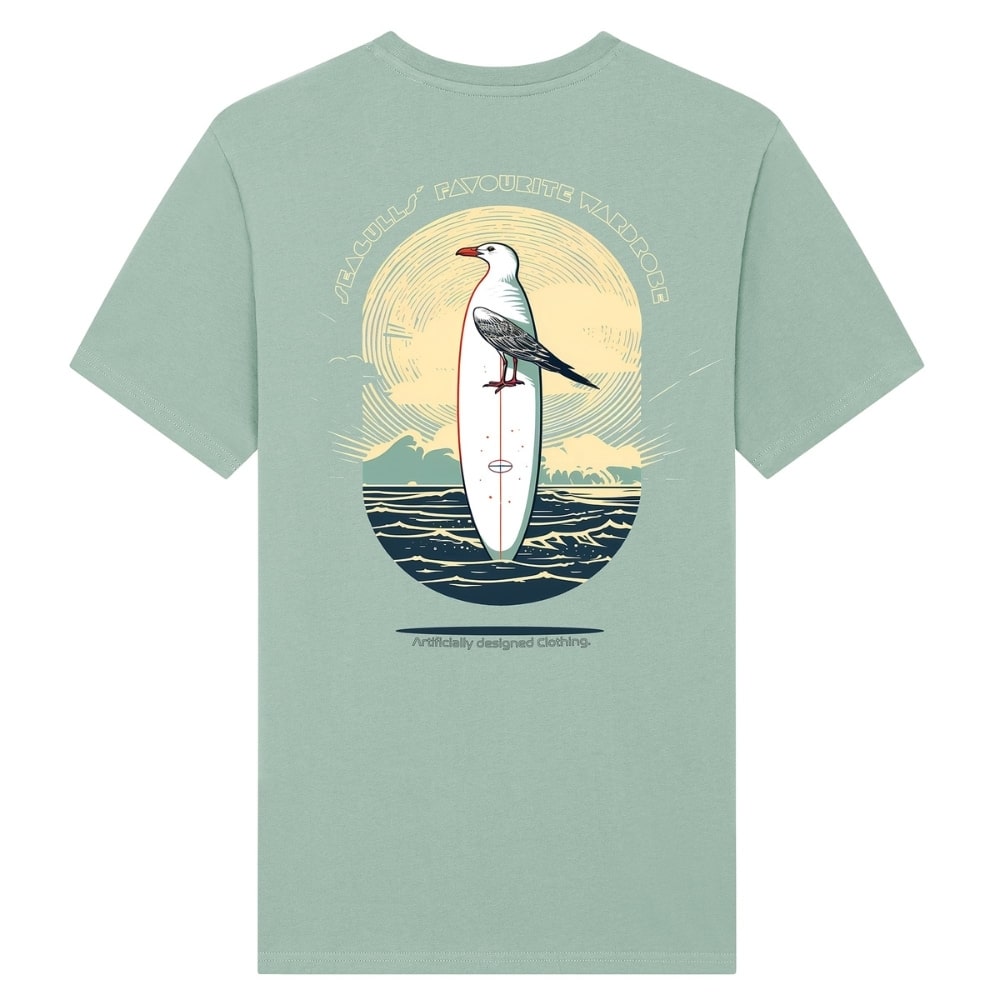 T-Shirt Sanderling - Möwenboard / Aloe
