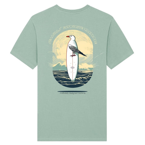 T-Shirt Sanderling - Möwenboard / Aloe