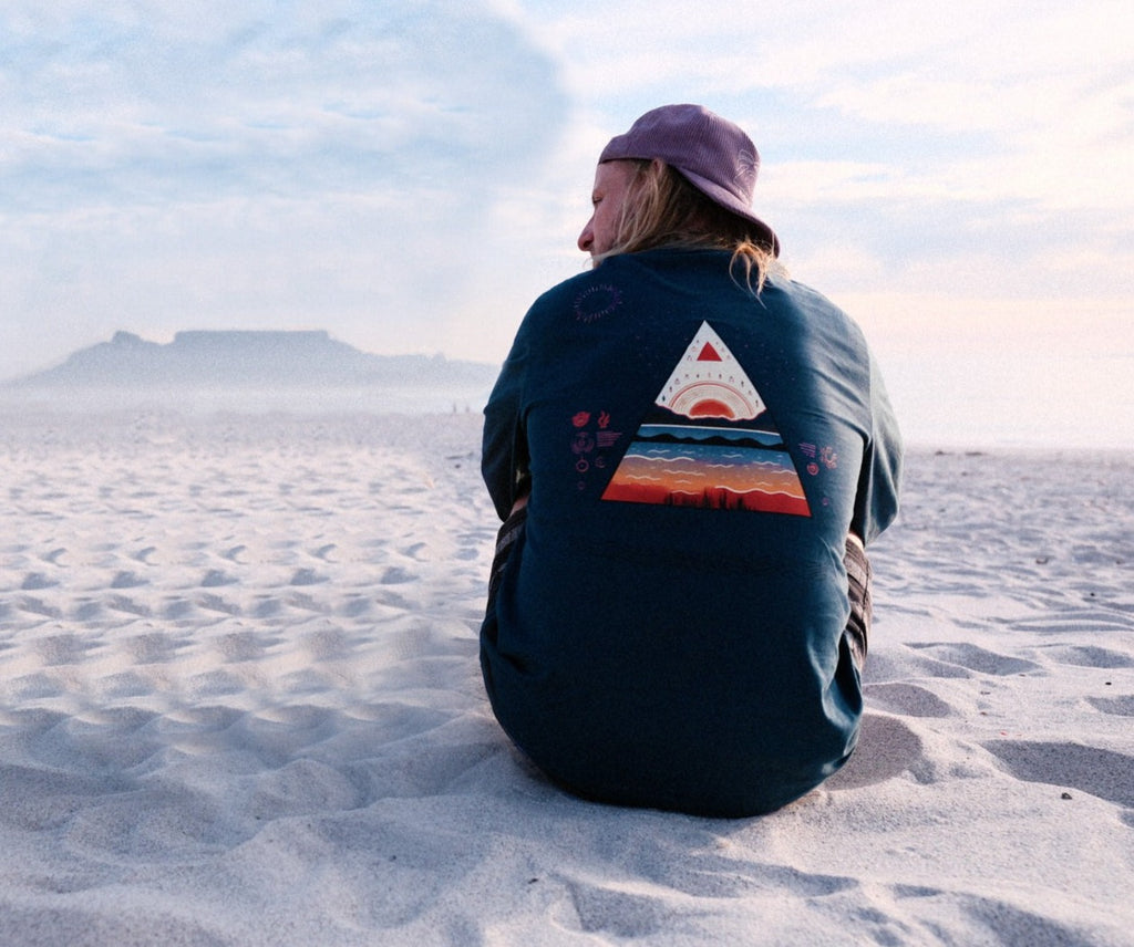 Longsleeve - Triangle Ocean / Watergaze