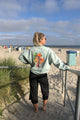 Sweatshirt - Baumbewohner/ Aloe  Oversized Unisex